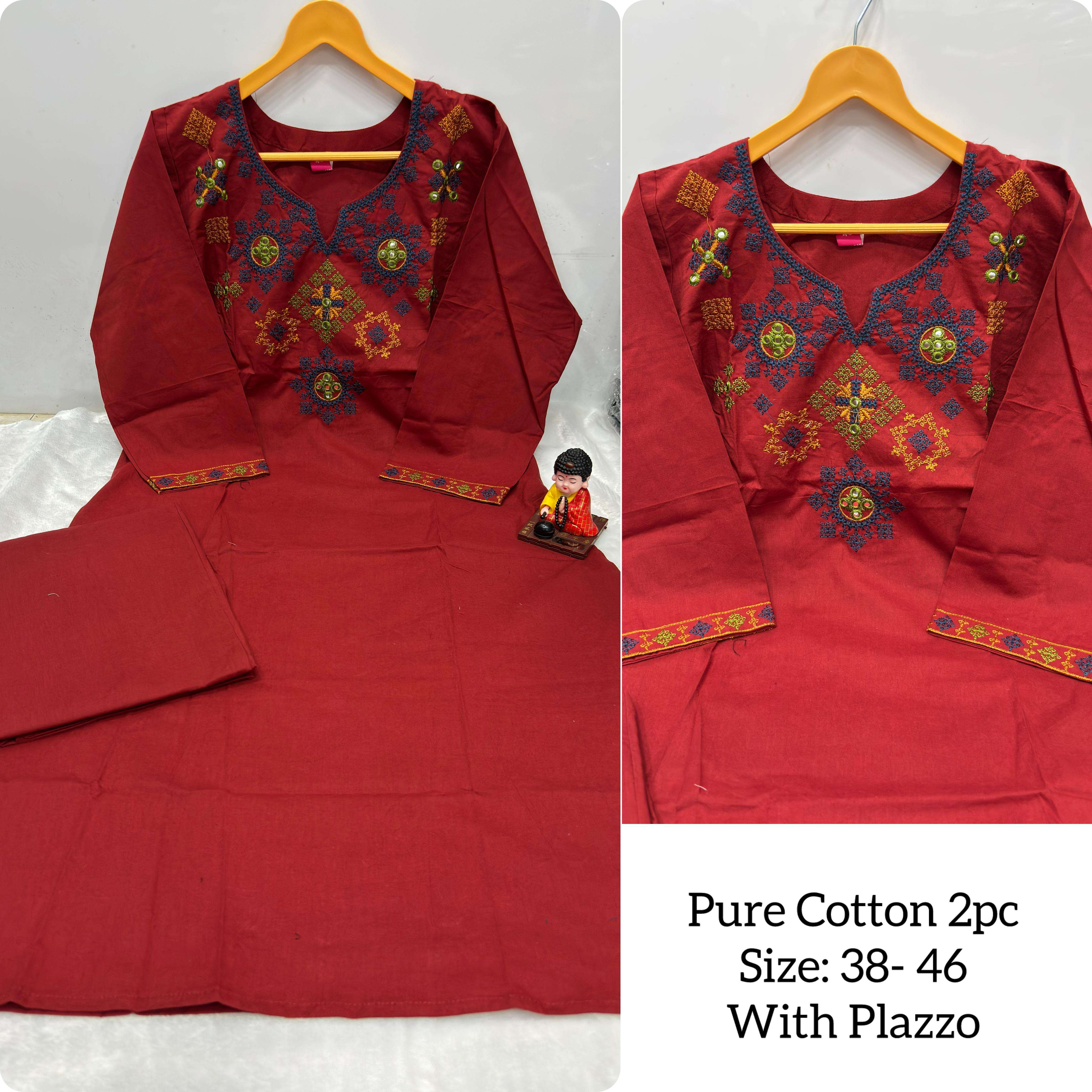 side cut kurti plazzo collection manufacturers surat 