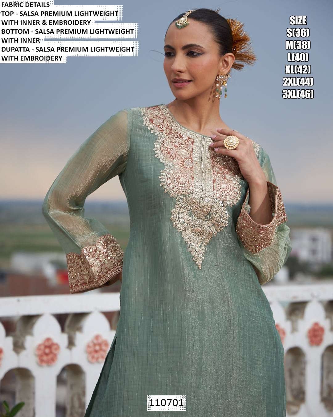 110701 A kurti collection manufacturers surat 