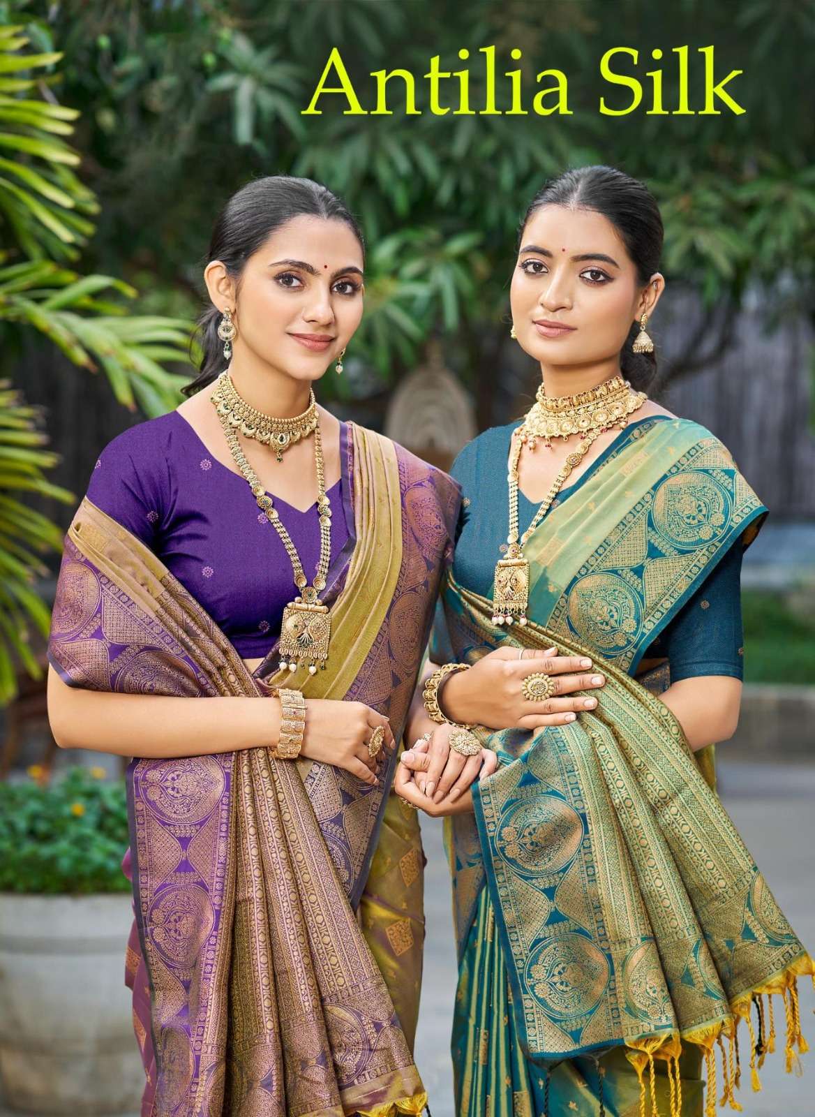 Antilia Silk saree Collection manufacturer surat 