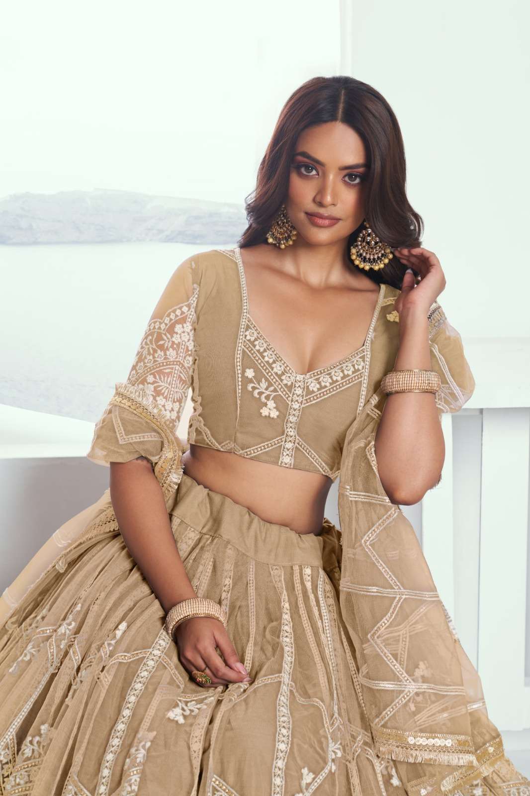 CHANDRAKALA VOL 1 D NO 7003A TO 7003D NARAYANI FASHION Lehenga choli collection manufacturers surat 