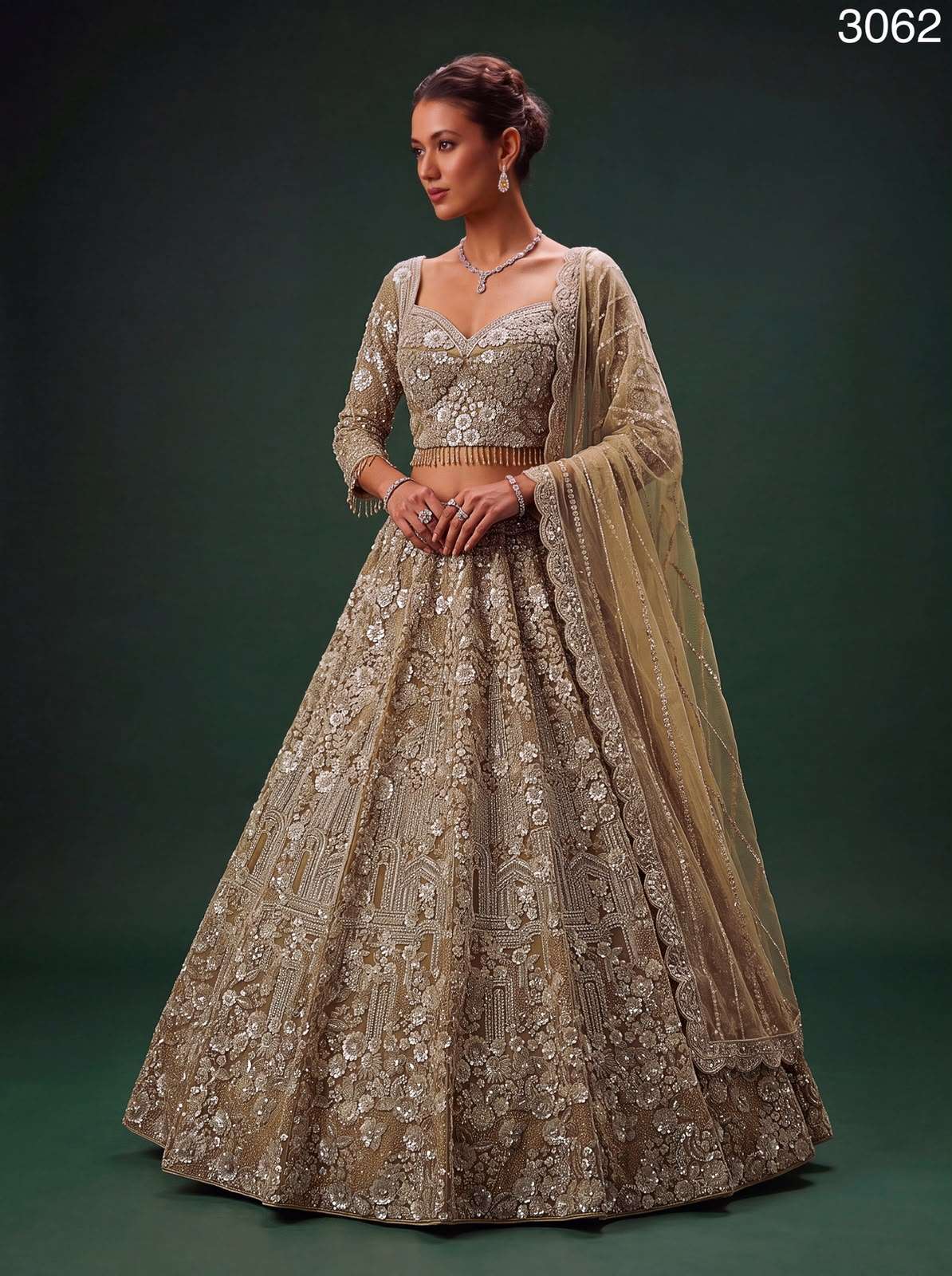 Code 3062 lehenga choli collection manufacturers surat 