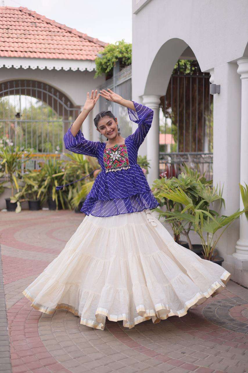 Code KA 5074 NAVRATRI LEHENGA CHOLI collection manufacturers surat