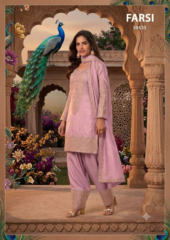 FARSI SIMAR SILK kurti collection manufacturers surat 