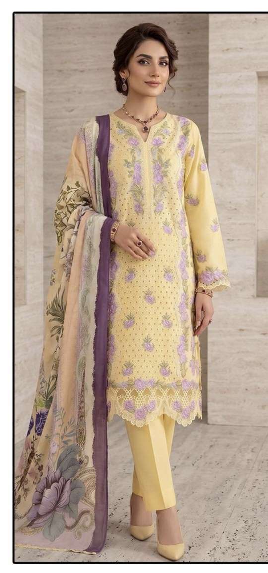 HF 890 by Hoor Tex suit collection manufacturers surat 