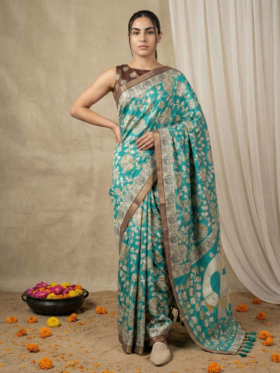 LEELAWATI PRINTED SAREE COLLECTION manufacturers surat 