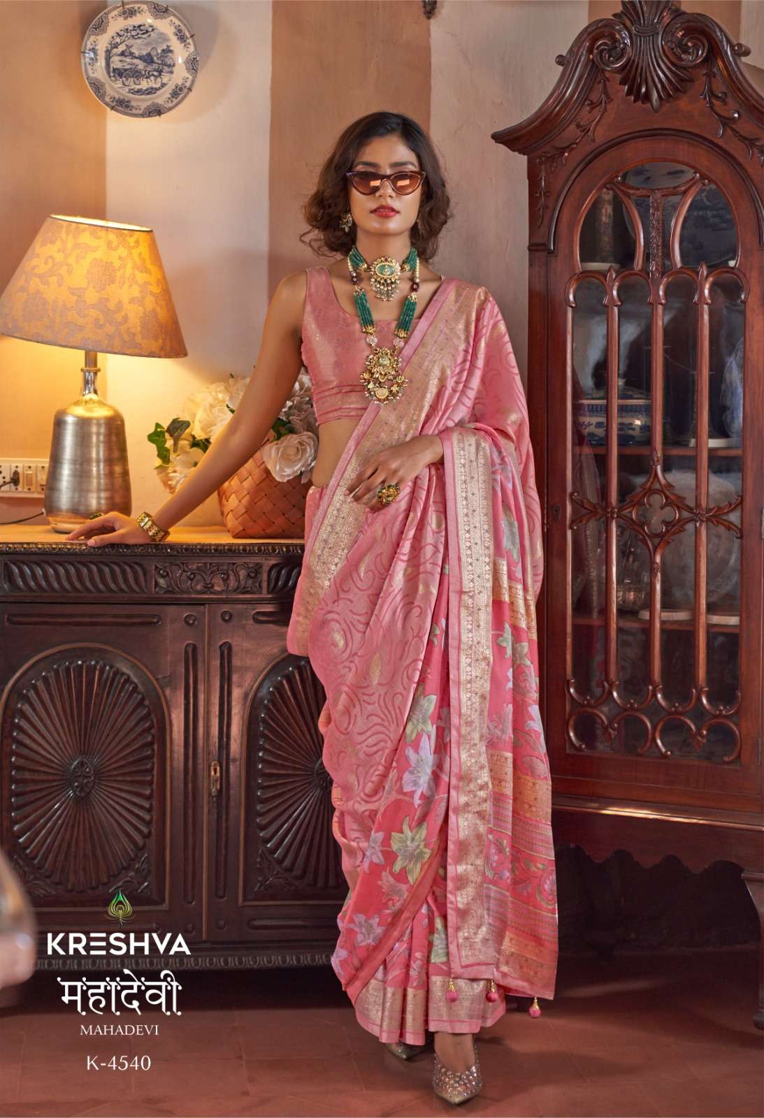 MAHADEVI by KRESHVA saree Collection manufacturer surat 