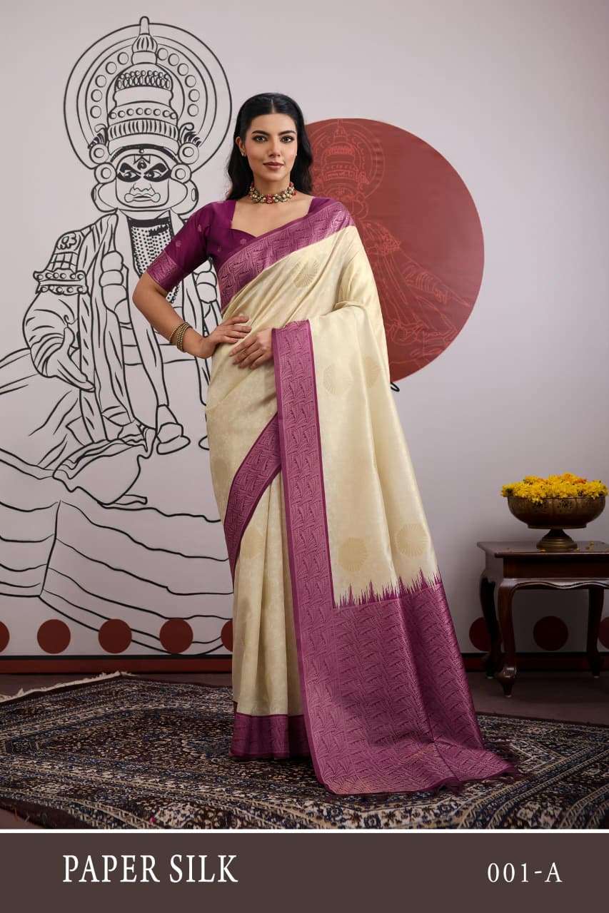 PAPER SILK 001 saree Collection manufacturer surat saree Collection manufacturer surat 