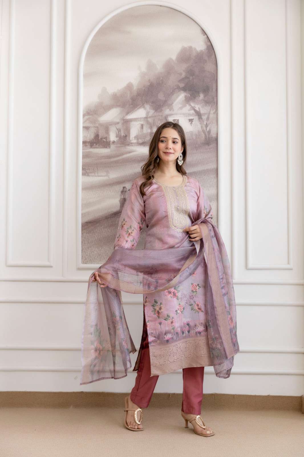 riddhi Viscose jecquard kurti collection manufacturers surat 