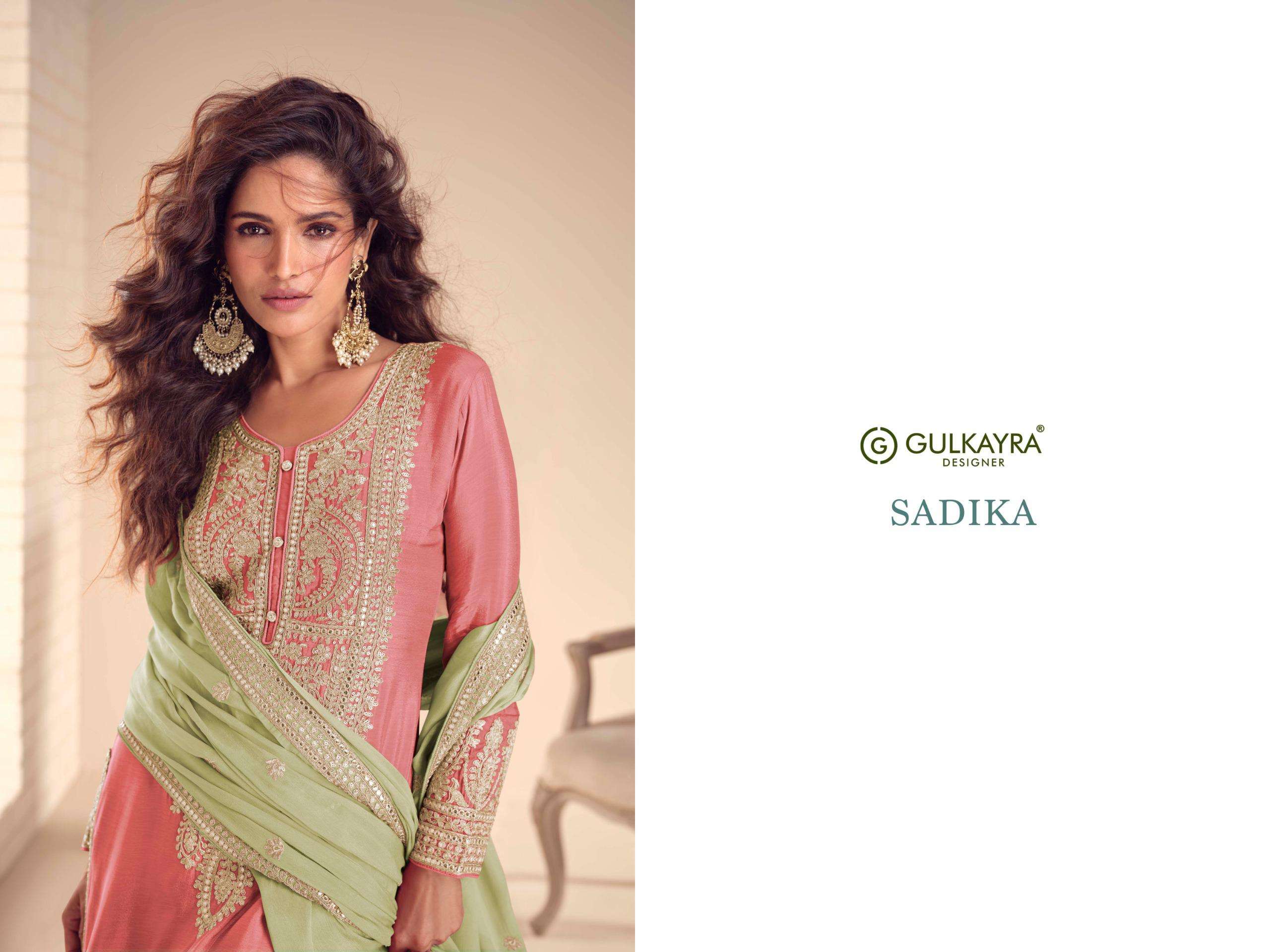 SADIKA vol 2 by Gulkayra Designer suit collection manufacturers surat