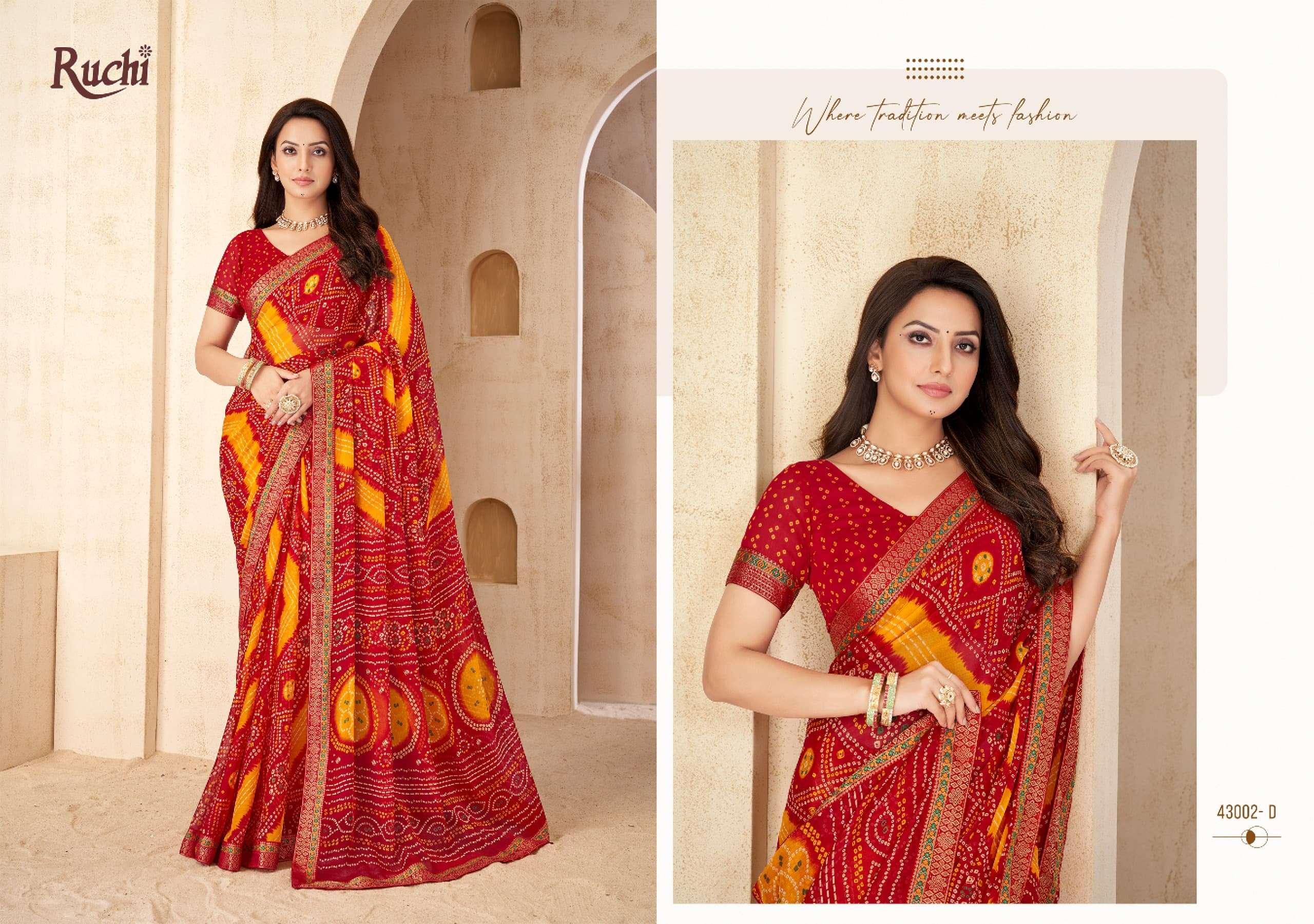 SAVERA by RUCHI SAREE collection manufacturers surat