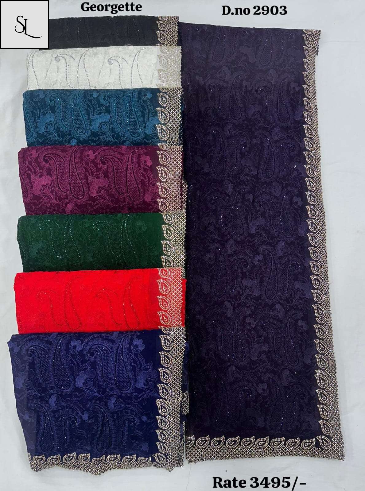 SL Party Wear  Festival Wear saree Collection manufacturer surat 