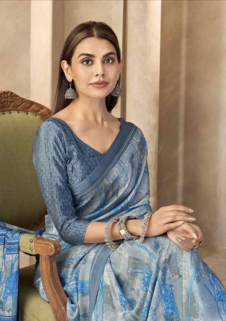VEDANTA SILK VOL 55 by RUCHI SAREE collection manufacturers surat 