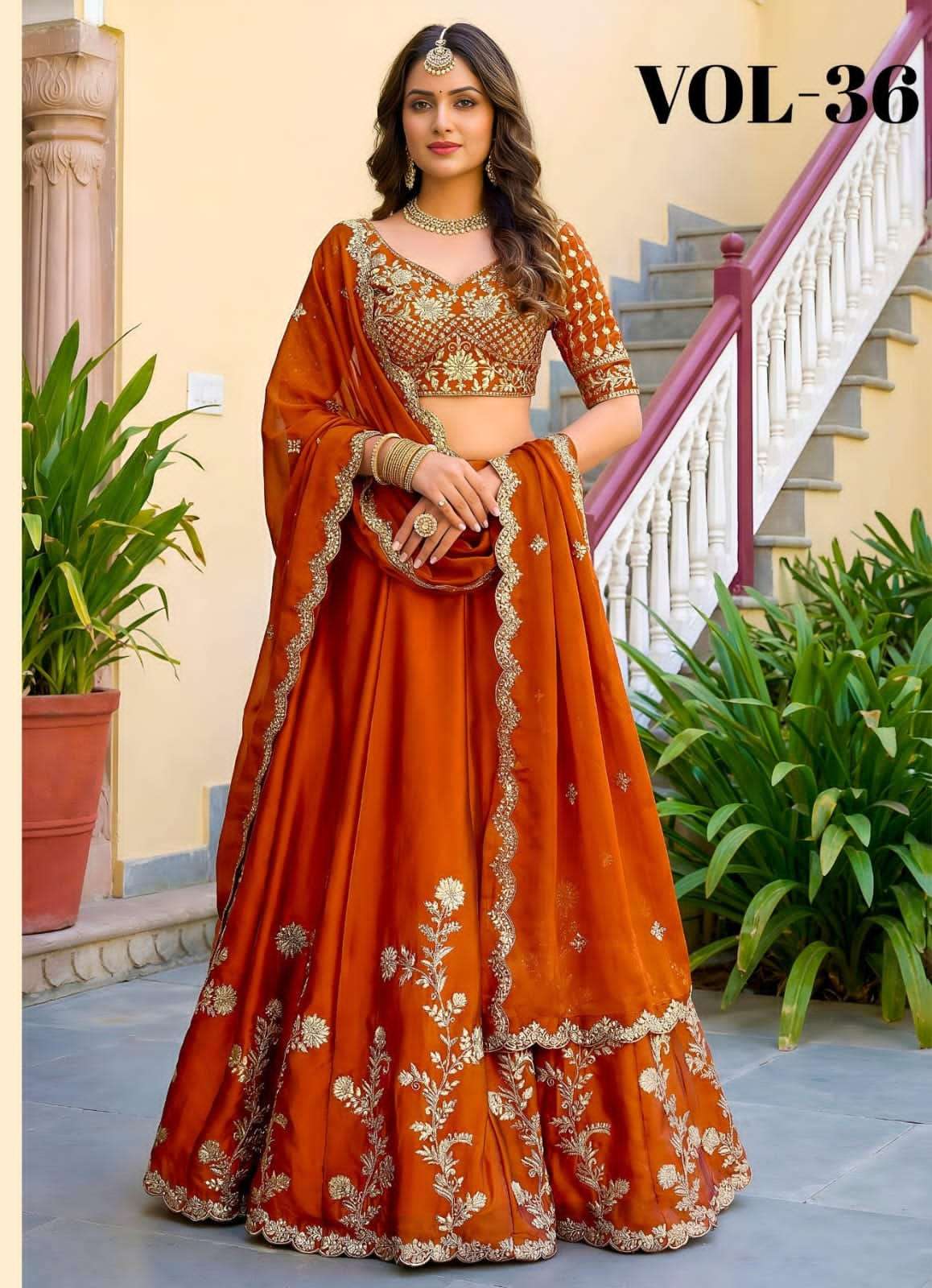 VOL 36 by Zeel Clothing Lehenga Choli collection manufacturers surat 