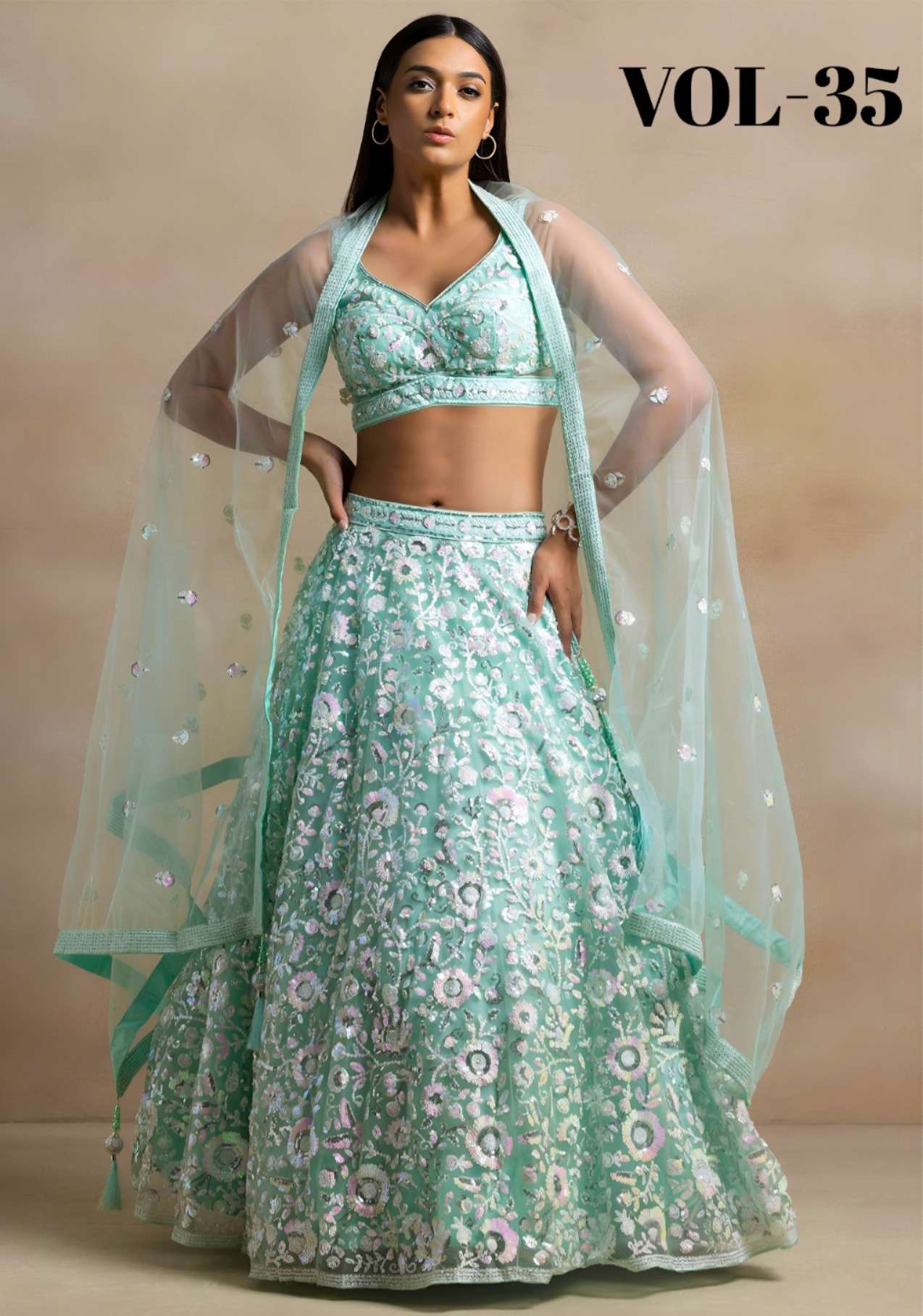 Zeel Vol 35 by Zeel clothing Lehenga Choli collection manufacturers surat 