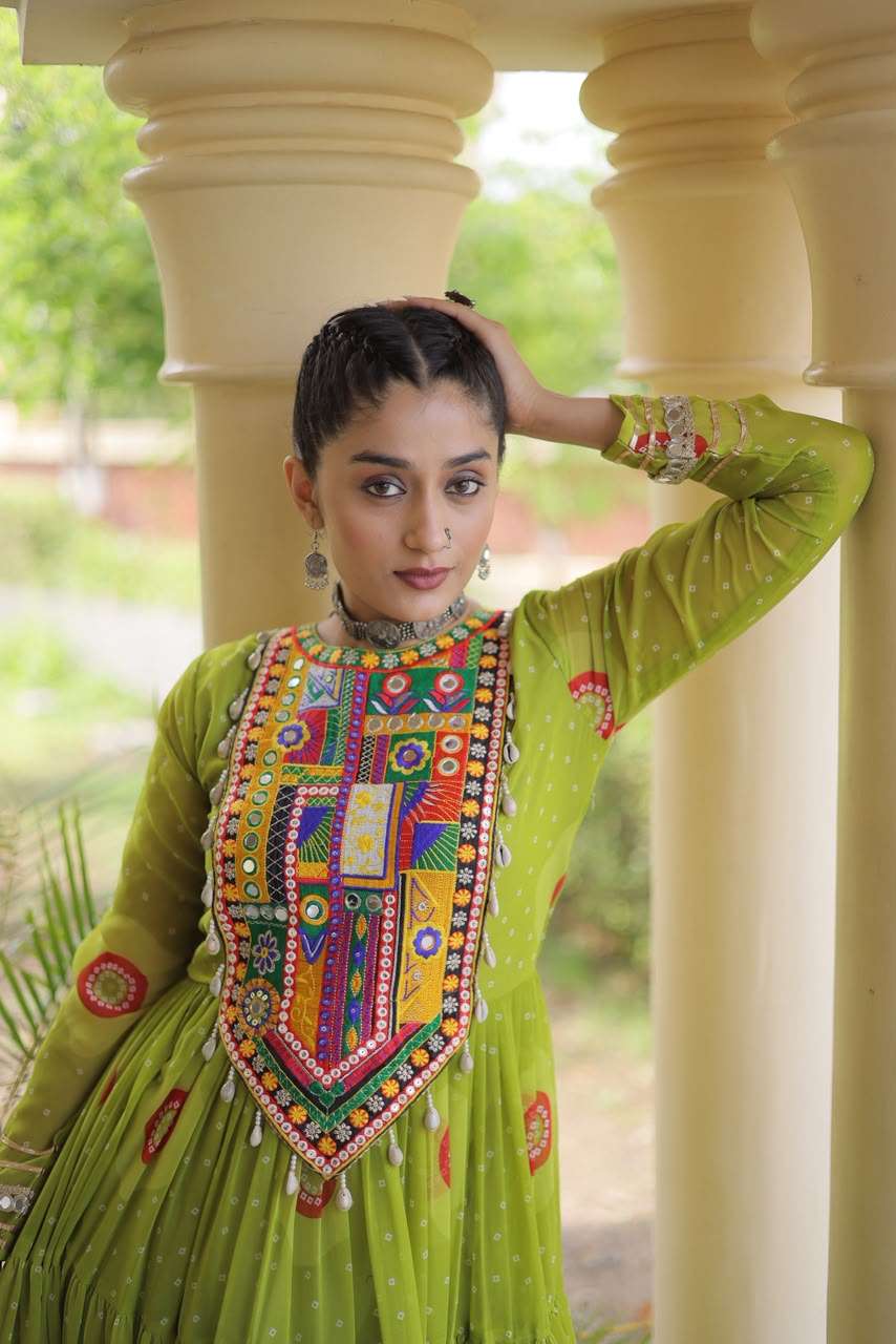 Code KA 1267 Navratri Collections gown  manufacturers surat 
