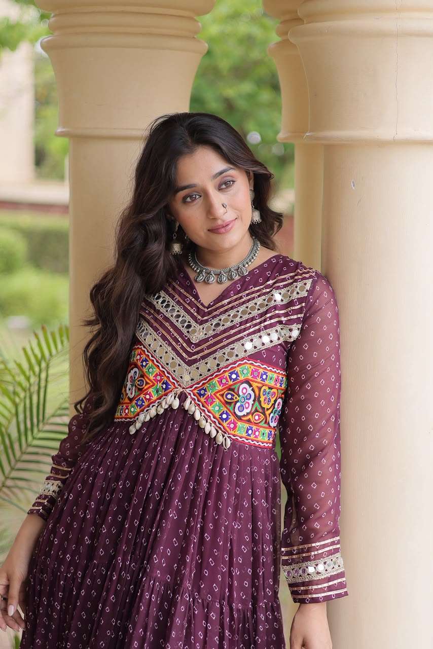 Code KA 1271 gown collection manufacturers surat 