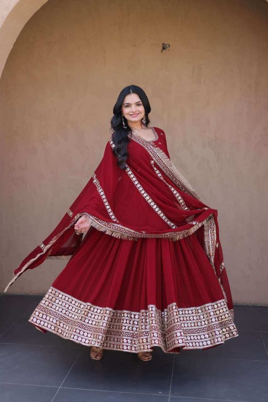 Design Code LW 9333 Lehenga choli collection manufacturers surat 