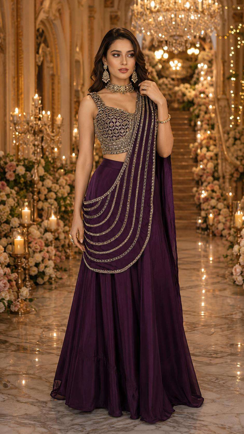 DESIGN NO A497 A READY TO WEAR SAREE collection manufacturers surat