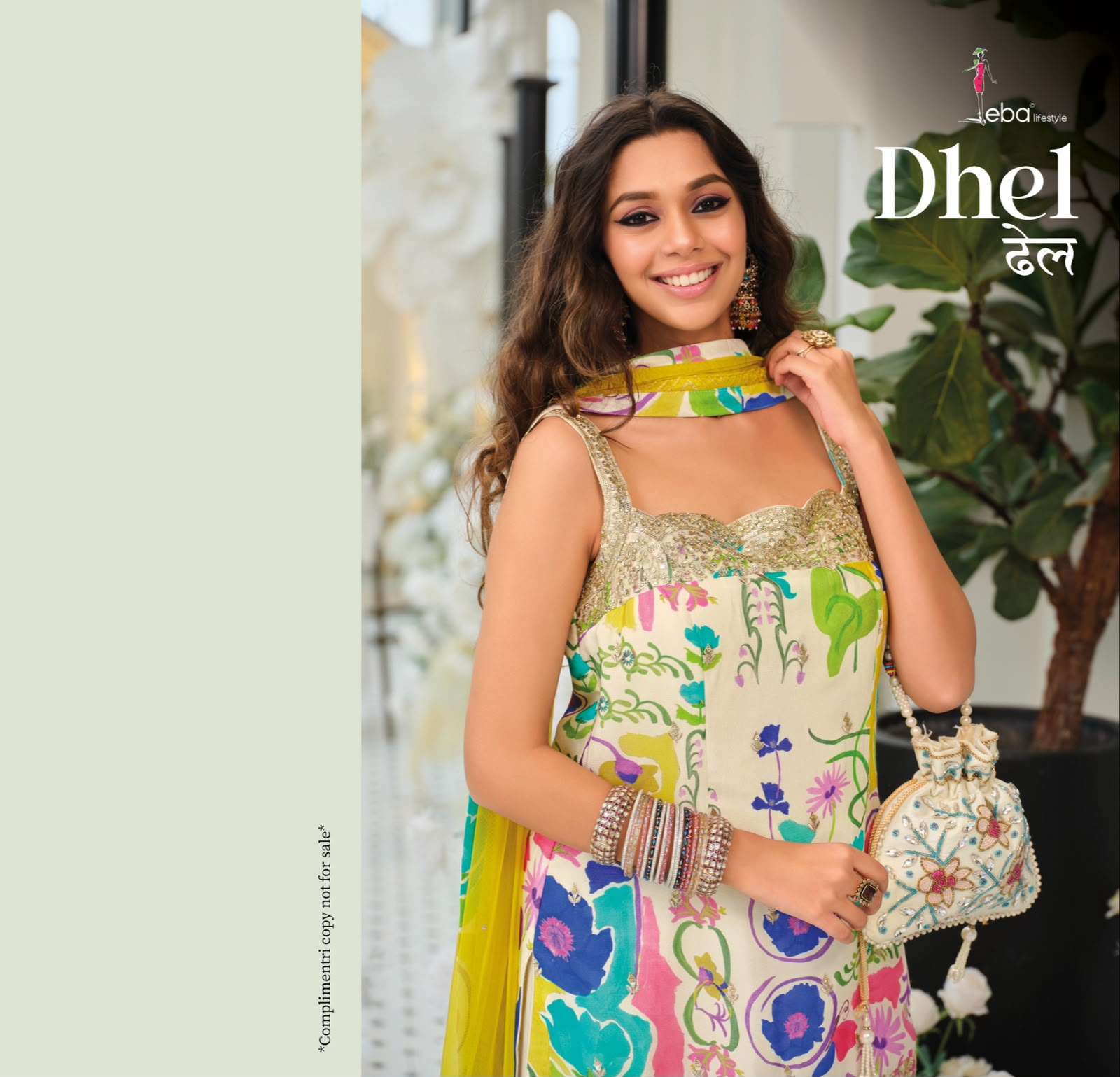 DHEL by eba Life style suit collection manufacturers surat 