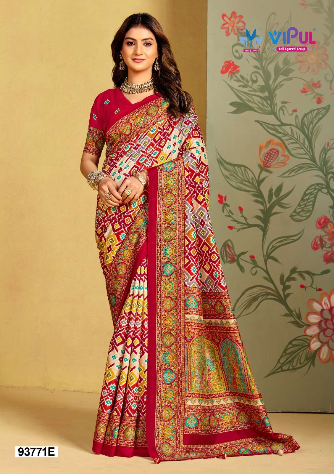 IVORY SILK by VIPUL SAREE Collection manufacturer surat 