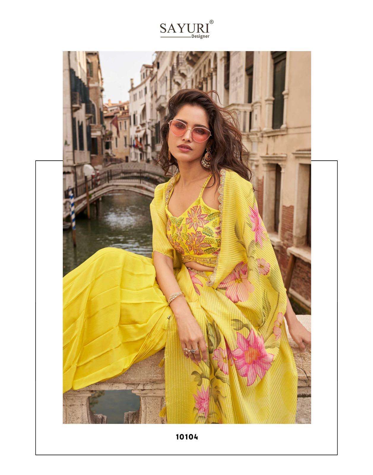 MELODI vol 2 by SAYURI DESIGNER suit collection manufacturers surat 