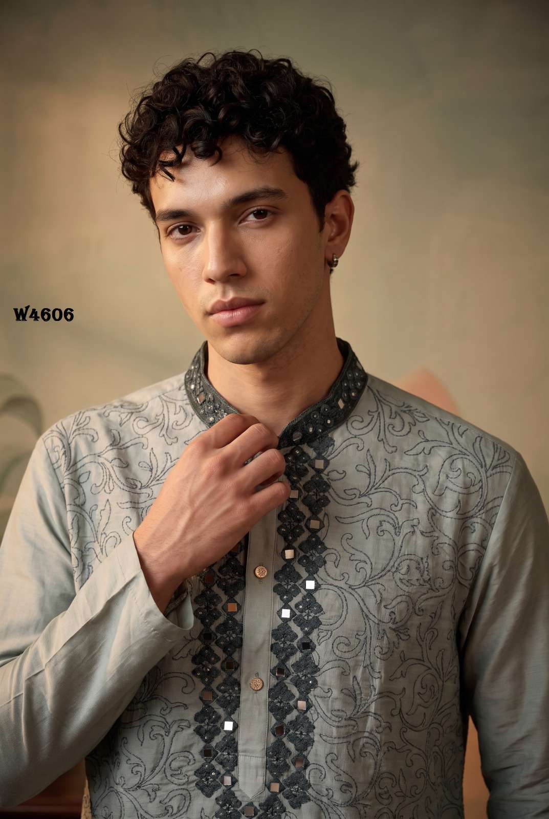 Outluk Wedding 46 Silk Fabric kurta collection manufacturers surat 