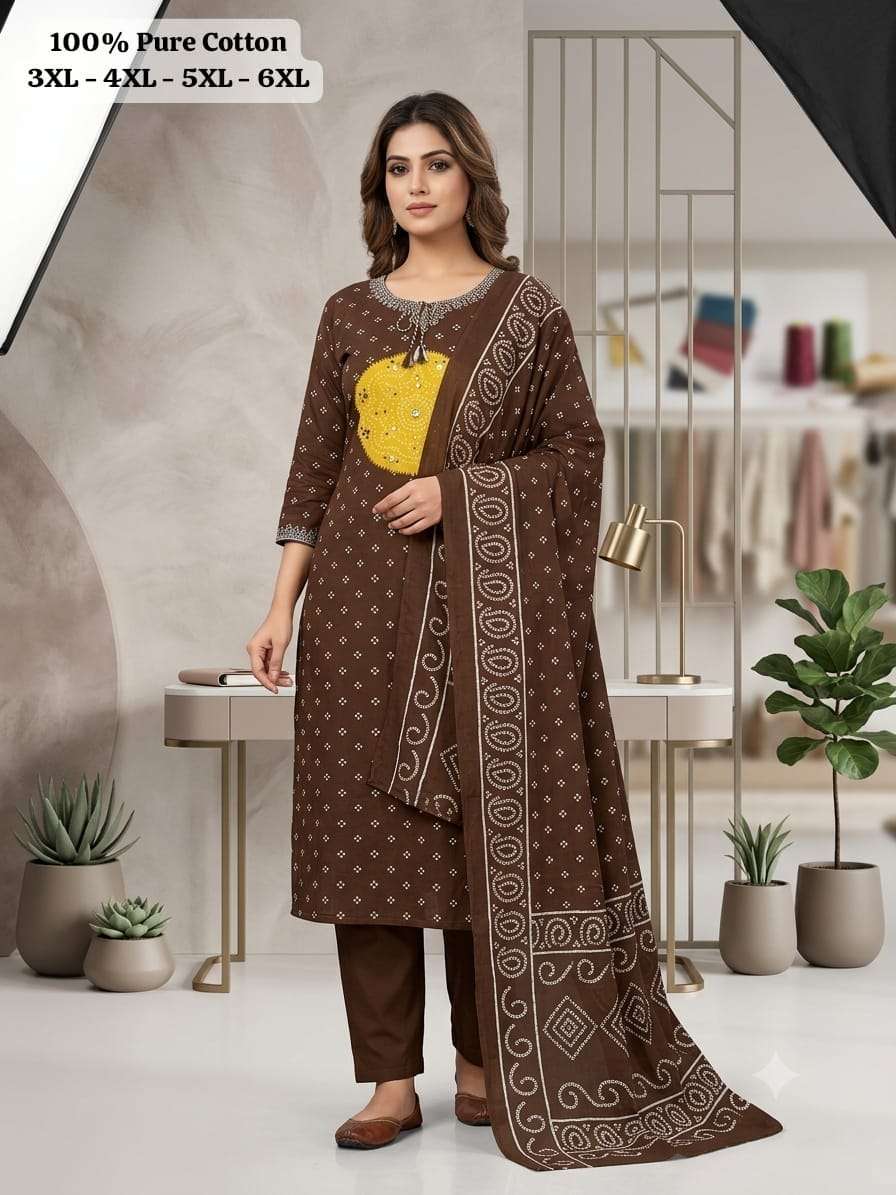 PURE MUL COTTON KURTI WITH PANT DUPPATA collection manufacturers surat 