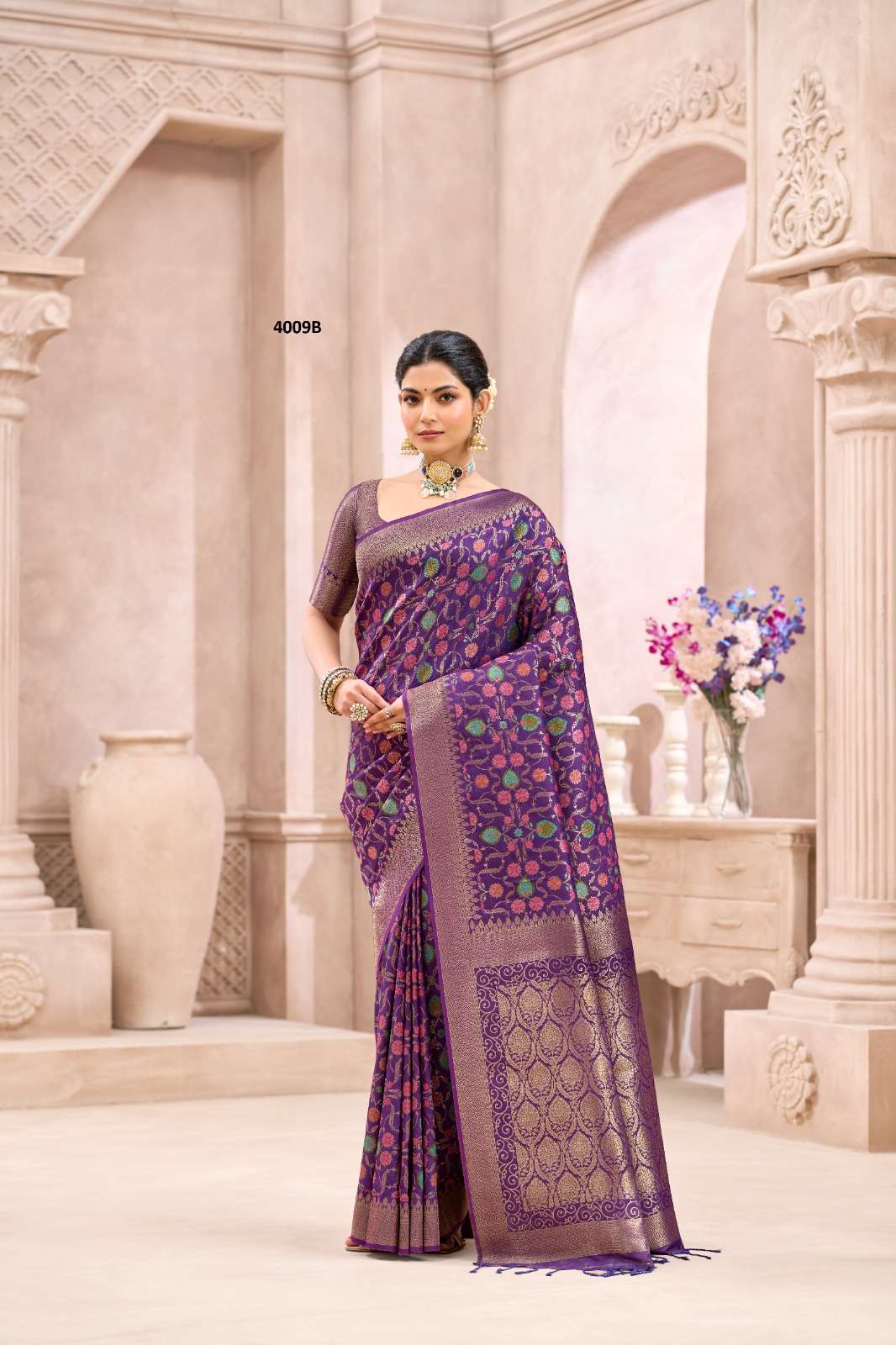 SERIES 4009 by MANJULA  FASHION saree Collection manufacturer surat 