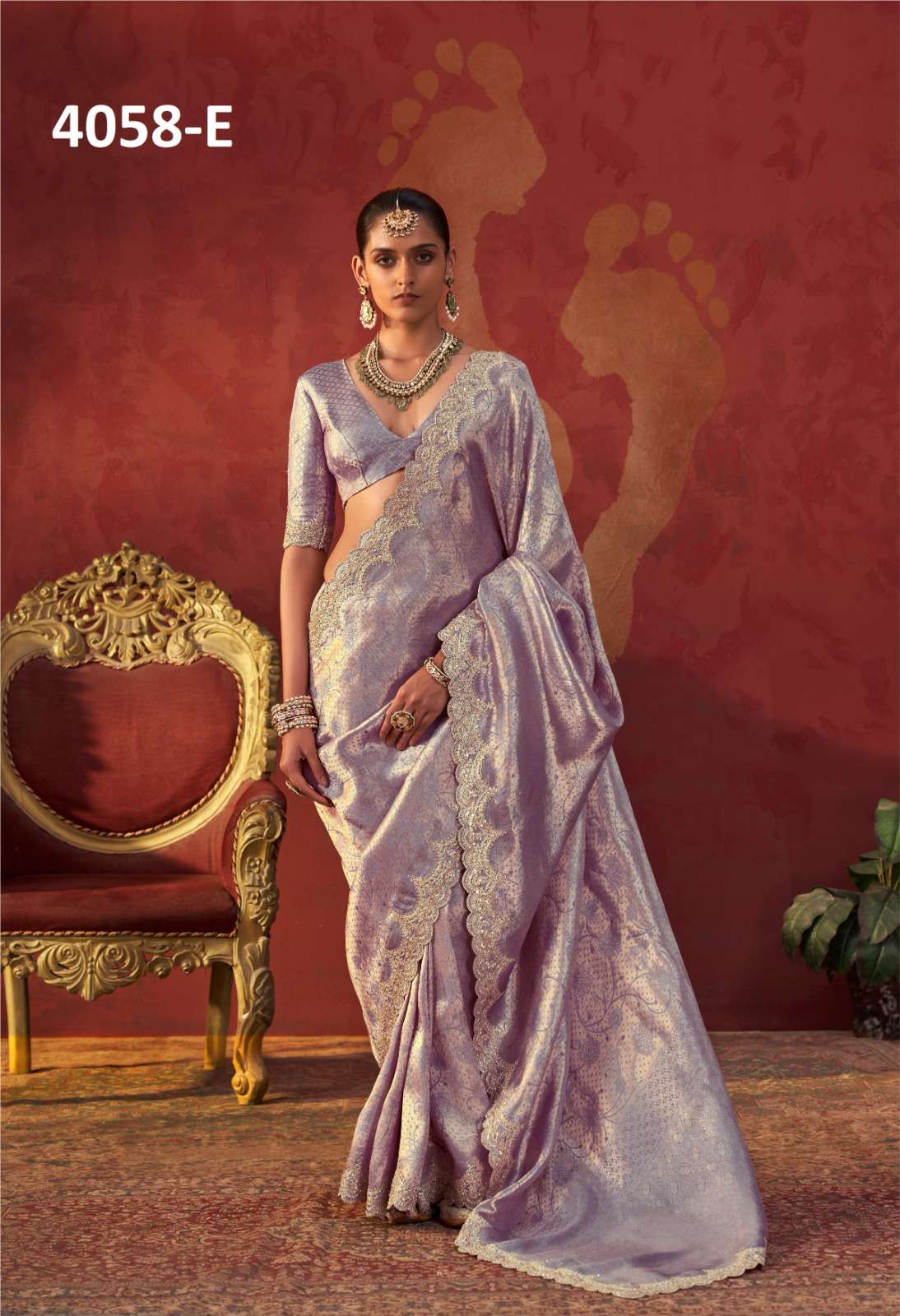 SERIES 4058 by MANJULLA FASHION Saree Collection manufacturer surat 