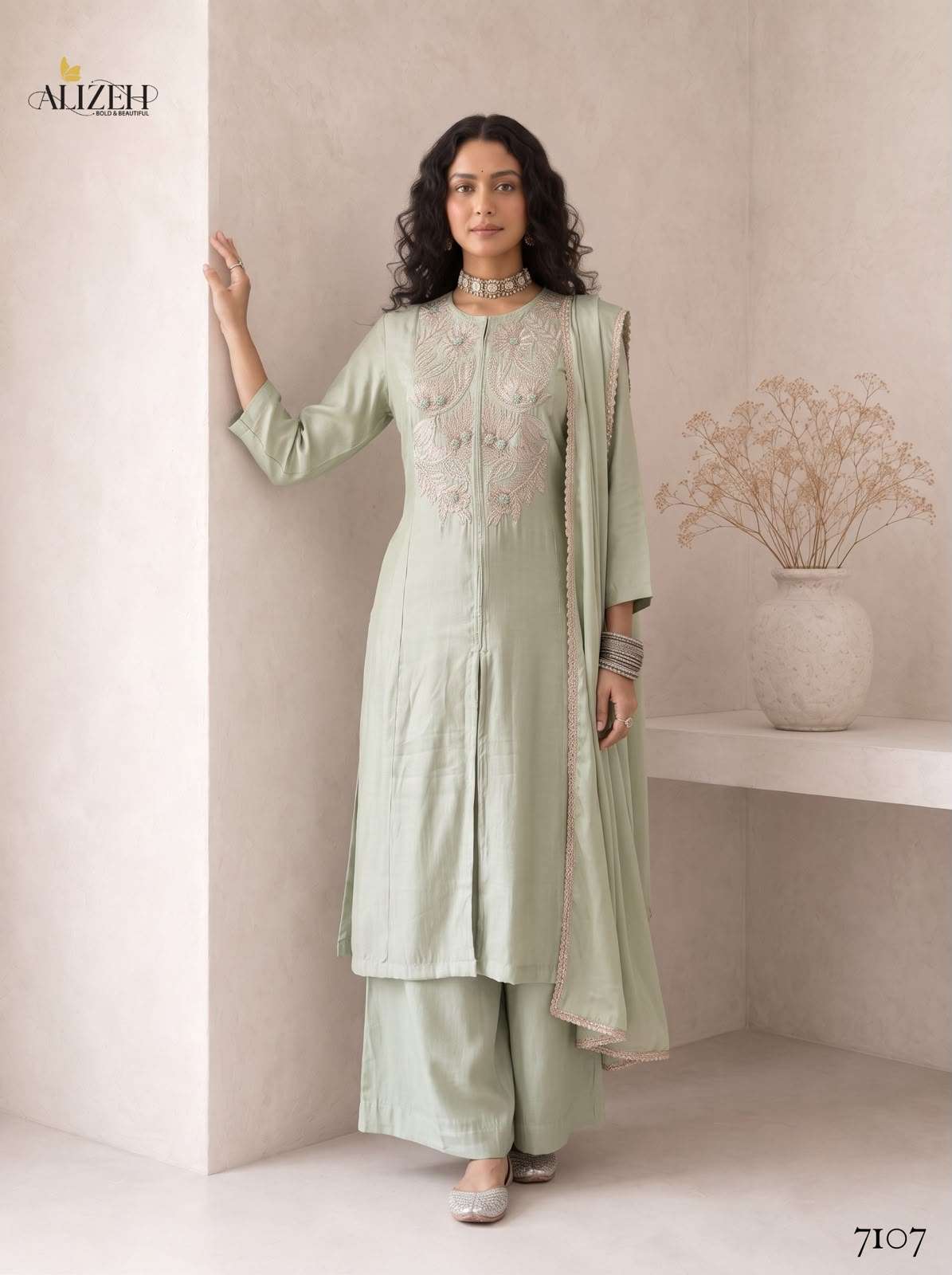 Series 7106 7109 by ALIZEH OFFICIAL kurti collection manufacturers surat 