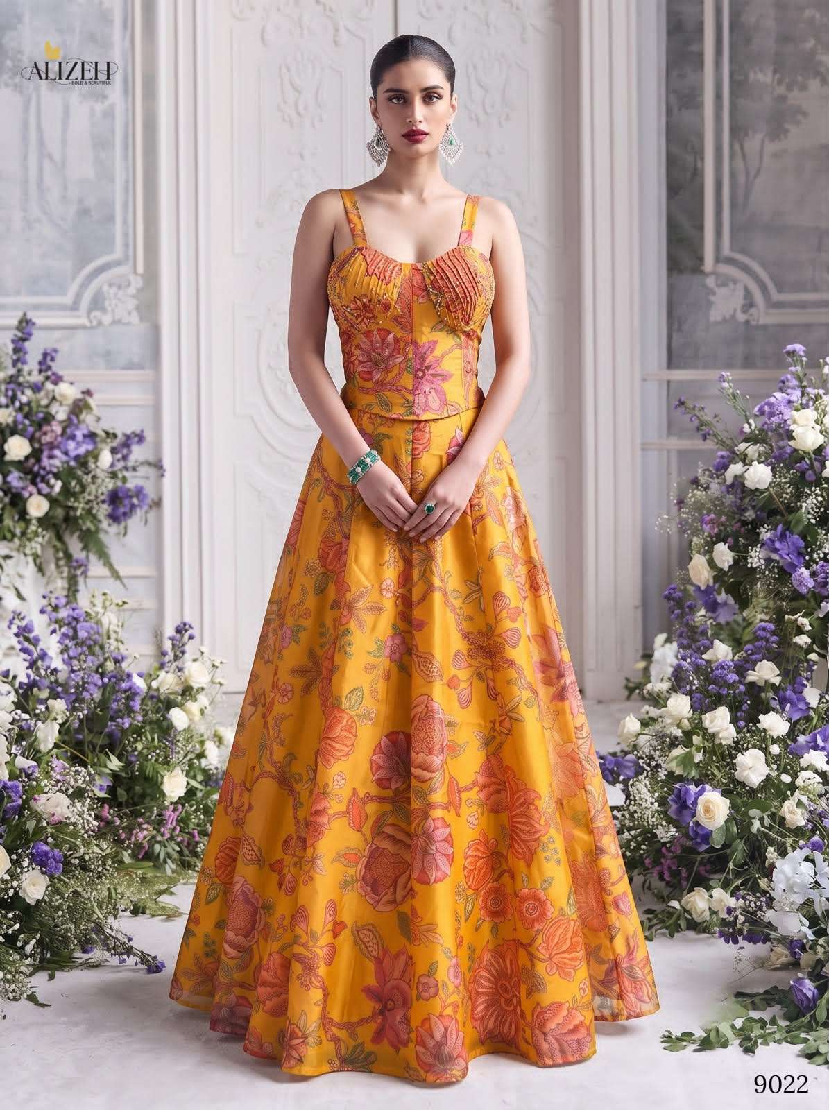 SERIES 9019 9022 by ALIZEH OFFICIAL Lehenga choli collection manufacturers surat 