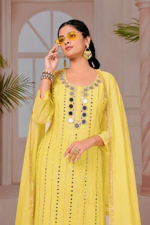 JASMIN VOL-1 | Heavy Chanderi Handwork Collection