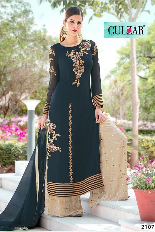 Gulzar Couture 2101 To 2107 Series Fancy Designer Party Wear Suit Collection Full Set And Single Who...