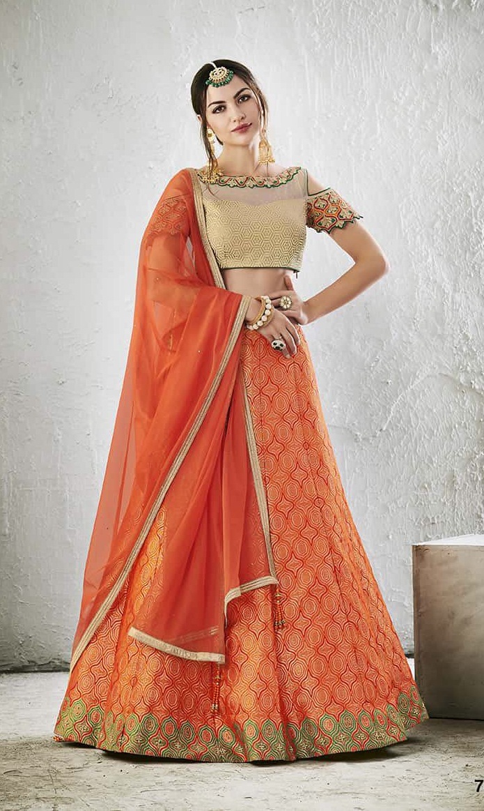 Mahotsav Mohmayaa Adorn 7425 To 7433 Series Heavy Fancy Designer Party Wear Lehenga Collection Full ...