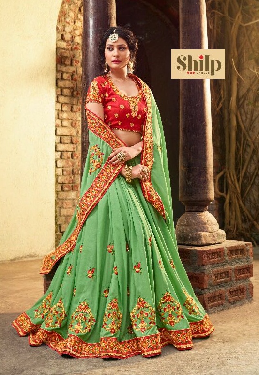 Shilp Saree 101 To 112 Series Heavy Fancy Designer Party Wear Saree Collection Full Set And Single W...