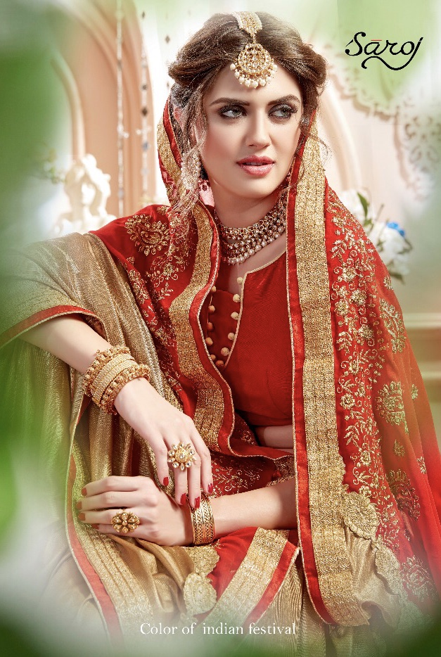 Saroj Sajawat 14513 Series Designer Party Wear Saree Catlog Wholesale Dealer And Supplier Surat
