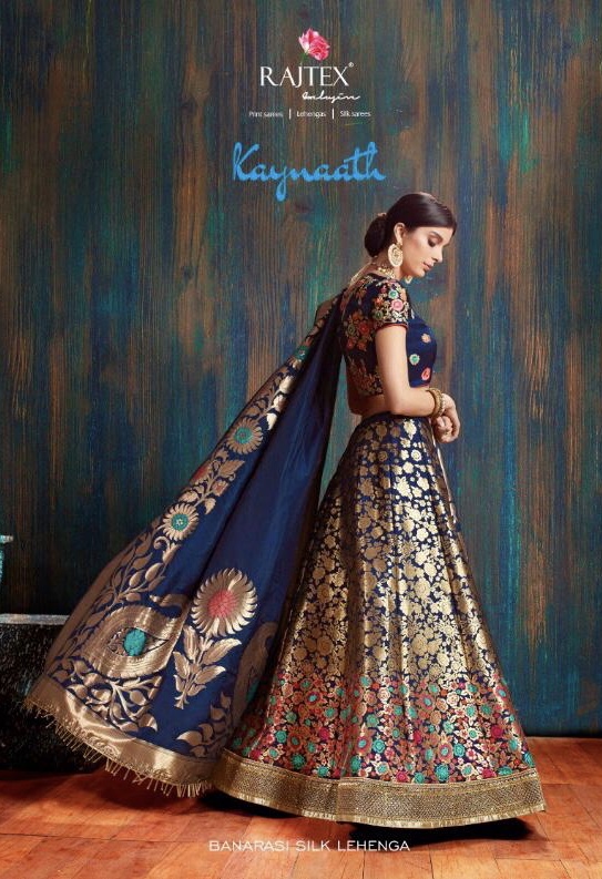 Kaynaath By Rajtex 62001 Series Heavy Designer Bridal Silk Lehenga Collection Wholesale Dealer Surat