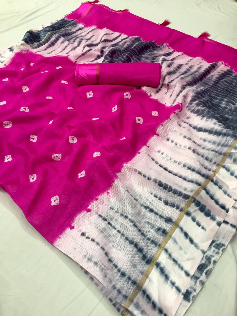 Rudra Vol 3 By Lt Fabrics Fancy Kota Checks Printed Saree Catlog Wholesale Dealer Surat