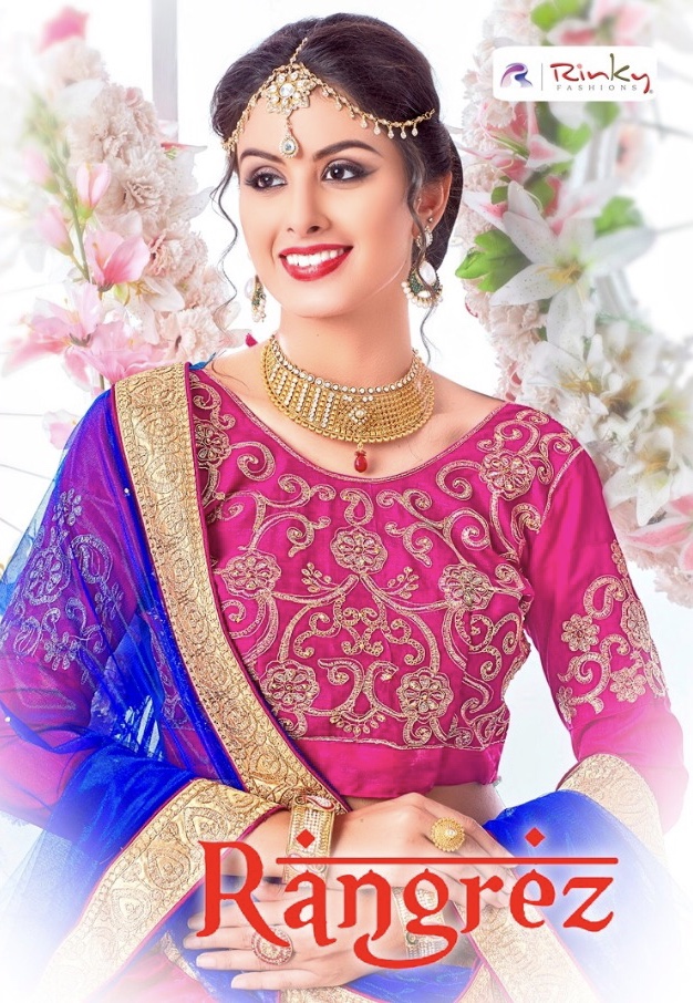Rangrez By Rinky 7261 To 7269 Series Designer Party Wear Lehenga Choli Catlog Wholesale Dealer Surat