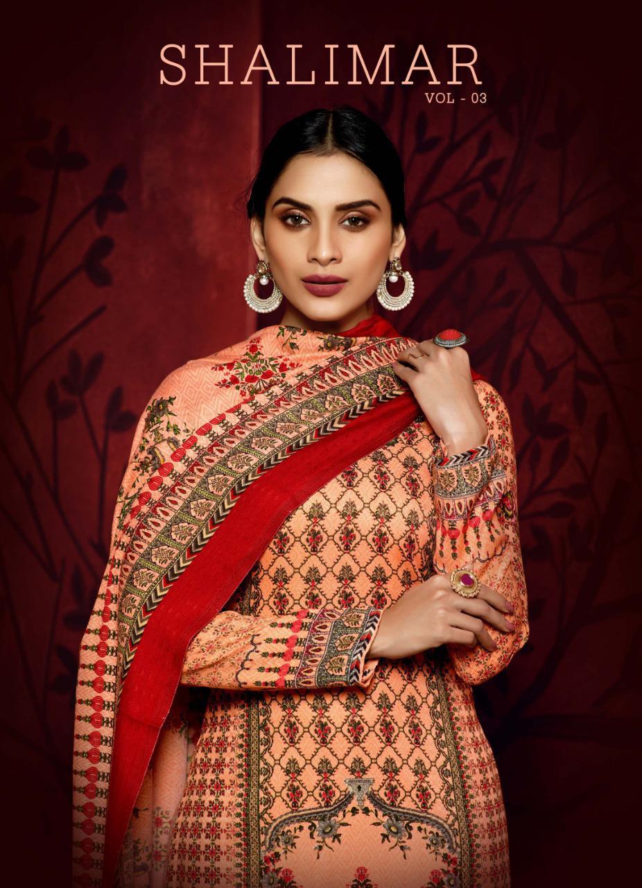 Shalimar Vol 3 By Sargam 92001 Series Fancy Pashmina Digital Printed Salwar Kameez Catlog Wholesaler...
