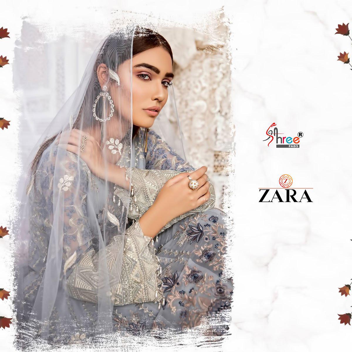 Zara By Shree Fabs 8141 Series Fancy Pakistani Salwar Kameez Catlog Wholesaler Surat