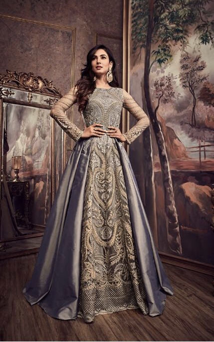 Maisha Maskeen Shayra 5601 Series Designer Gown Suit Dealer