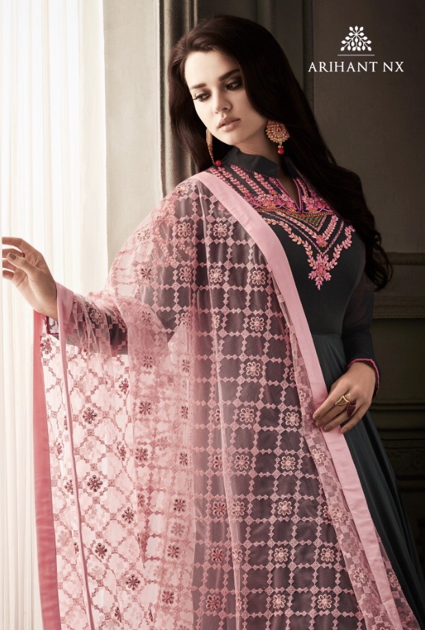 Alveera By Arihant Nx 20001 Series Designer Party Wear Suit Catlog Wholesale Dealer Surat