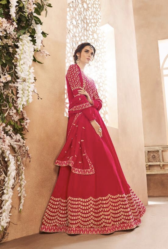 Maria By Aashirwad 8133 Series Fancy Designer Party Wear Gown Suit Collection Wholesale Dealer Surat