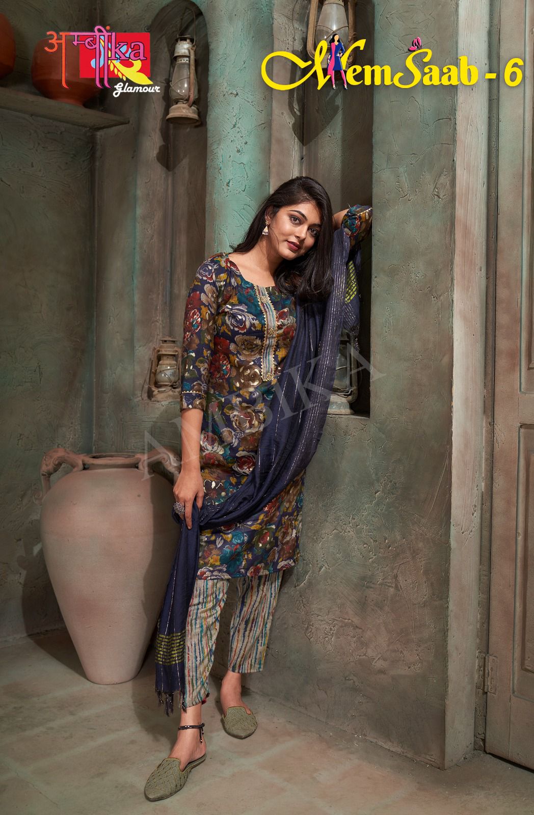 Memsaab Ambica Kurties