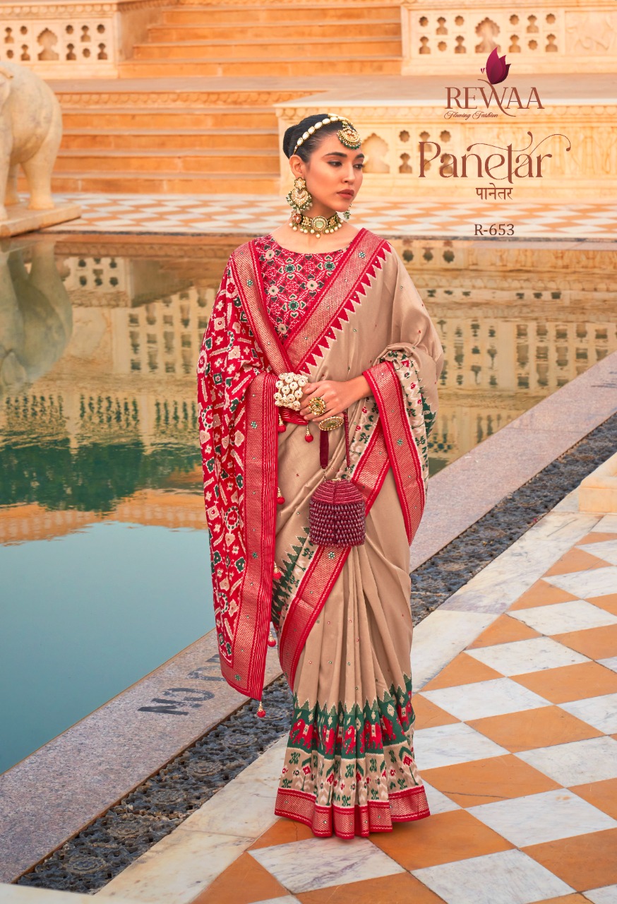 Panetar By Rewaa Saree