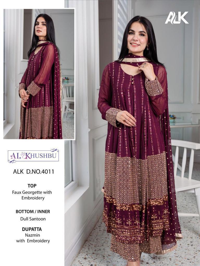 Al Khushbu Hit Design Pakistani Concept Single Avilable Wholesaler Supplier Surat