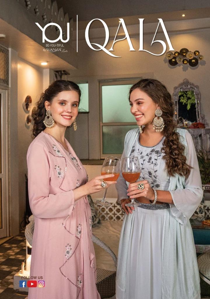 Qala Georgette Hand Work Fancy Gown Western Collection By You Manufacturer Surat