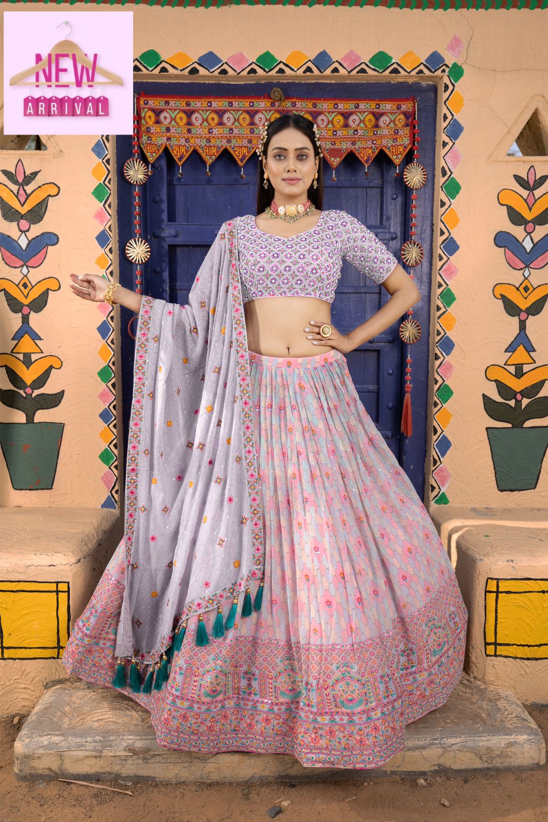 Nja Fancy Pure Lehengas Redymade Collection Manufacturer Surat