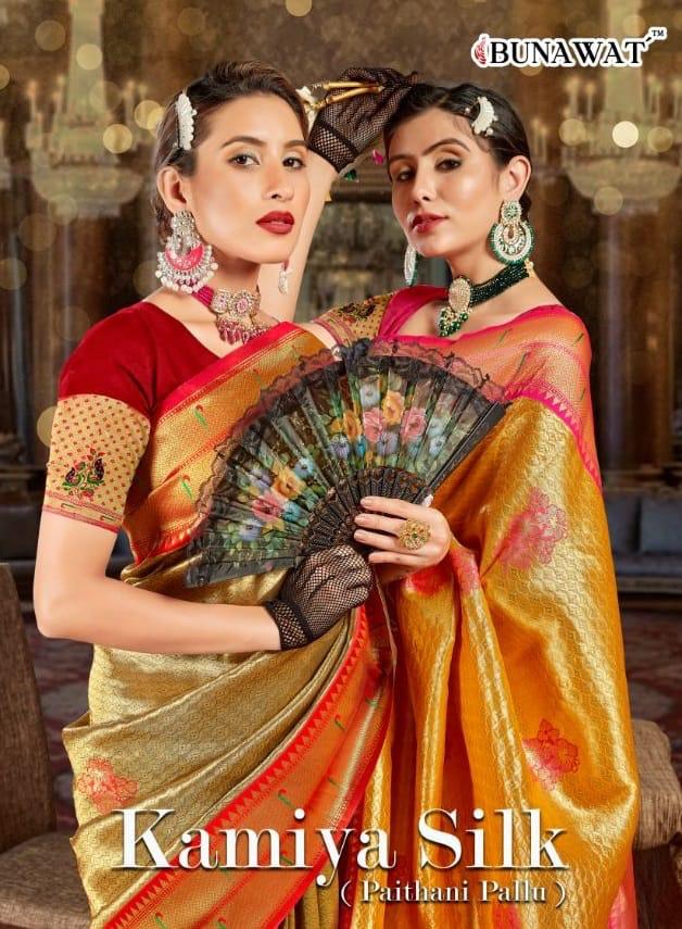Kamiya Silk By Bunawat Paithani Silk Saree